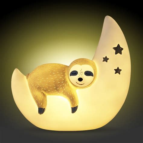 sloth moon night light
